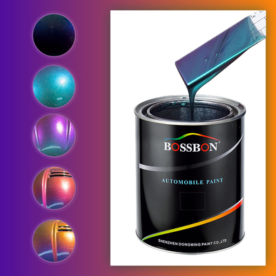 Ακρυλική ρητίνη 5 χρωμάτων μαργαριταριών χαμαιλεόντων βάσεων χρωστικών ουσιών αλλαγή χρωμάτων